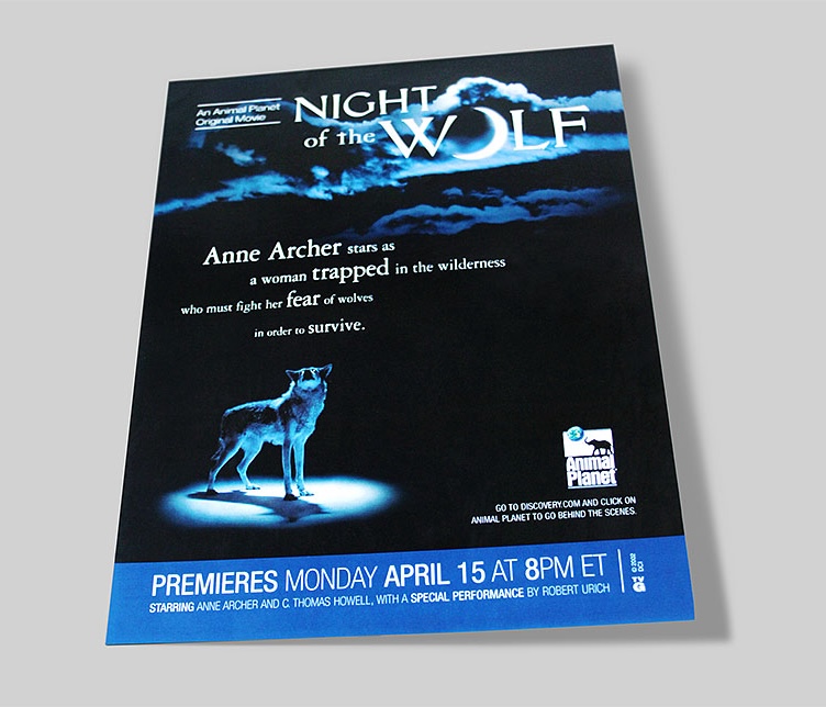 Print Advertising for Animal Planet Movie