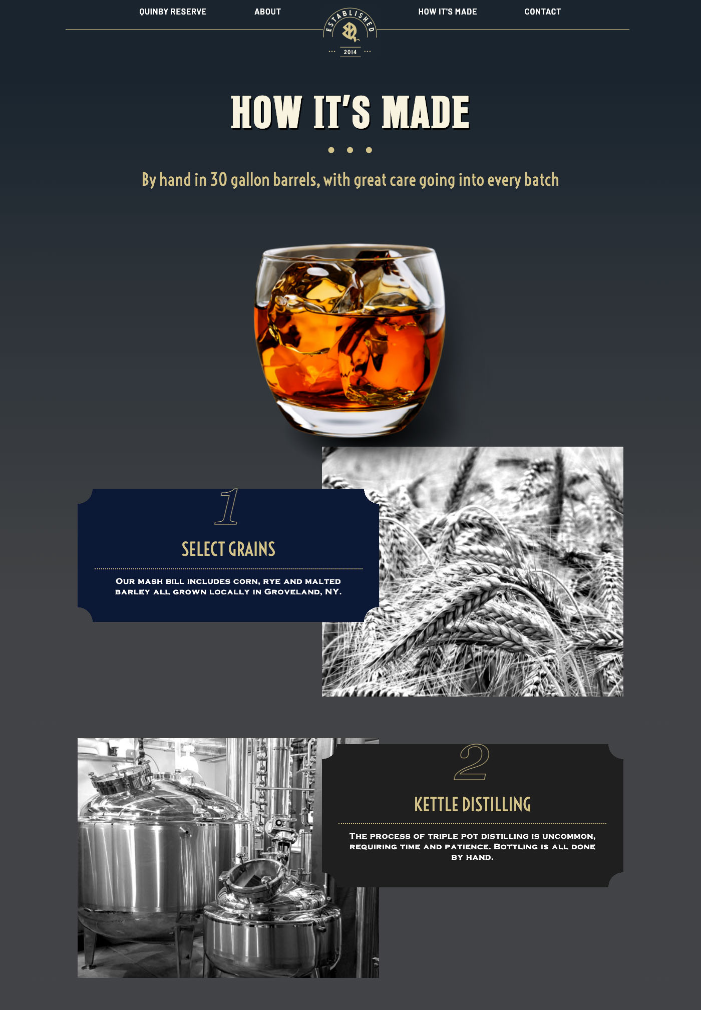 Interior Web Design for Quinby
