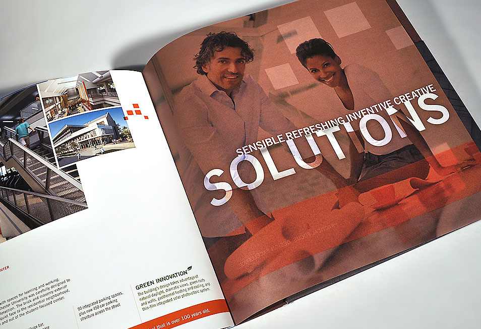 Interior Brochure Spread for Architect 2