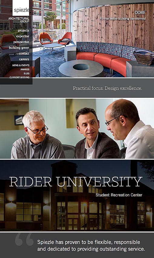 Website for Architectural Firm